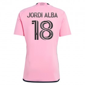 Maglia Inter Miami CF Jordi Alba Ramos 18 Prima Divisa 2024-25